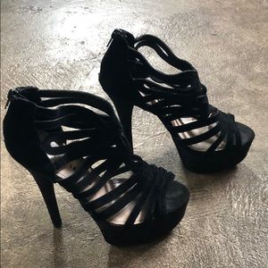 Black heels